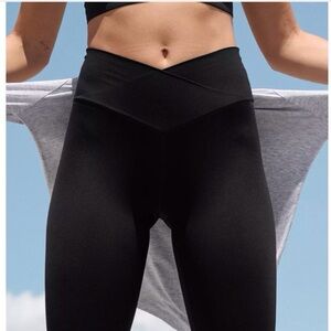 NWT OFFLINE By Aerie Real Me High Waisted Crossover 7/8 Legging XS